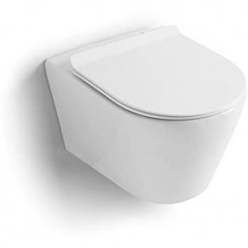 Vaso WC Sospeso Filo Muro Rimless Kiamami Valentina