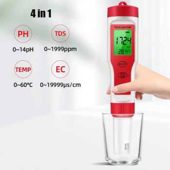 Testeur de qualité de l'eau 4 en 1 PEZ9908