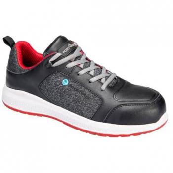 Portwest Eco Composite Trainer S3S SR Black/Red Standard Fit 41