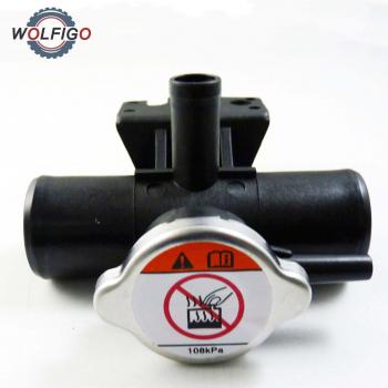 WOLFIGO Radiator Coolant Filler Neck with Cap for Mitsubishi Lancer Outlander 2007 (Part Number: 1350A015)