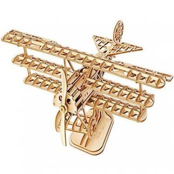 Rolife 3D Wooden Aviation Build‑Your‑Own Kit