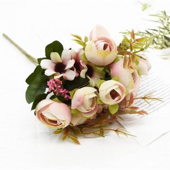 Accessoires de bricolage : roses en pot