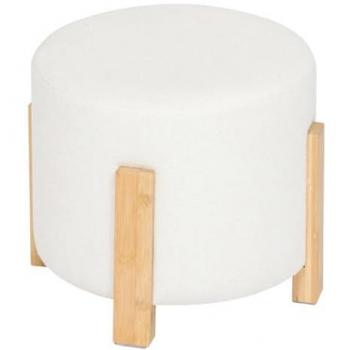 Banca Sgabelliera Busa di Bambù Bianco (MD F1) 37,5 × 32 cm
