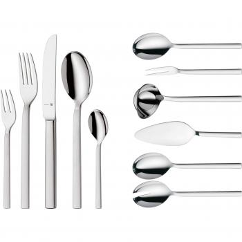 WMF Lyric Besteck-Set, 66 Teile, teilmattiert