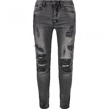 Cayler & Sons Denim Paneled Pantaloni Neri 30