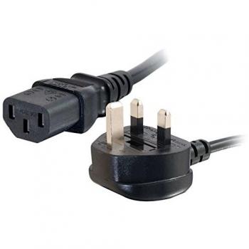 C2G 5 Metre UK Power Cable IEC320C13 to BS1363 15 Foot Kettle Lead 5M