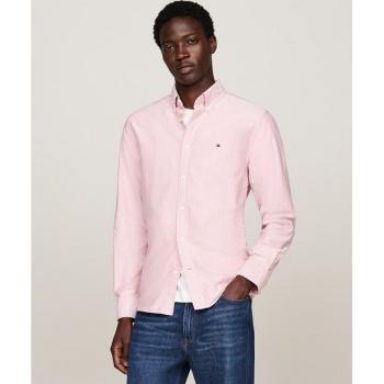 Camisa lisa de manga larga para hombre Tommy Hilfiger
