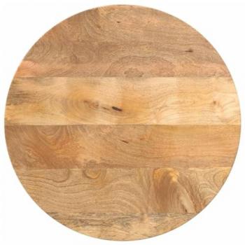 Vidaxl Ø 50x2.5 cm Round Table Top in Solid Mango Wood