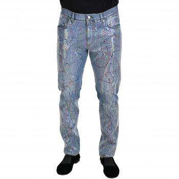 Denim grigio push-up skinny a vita corta
