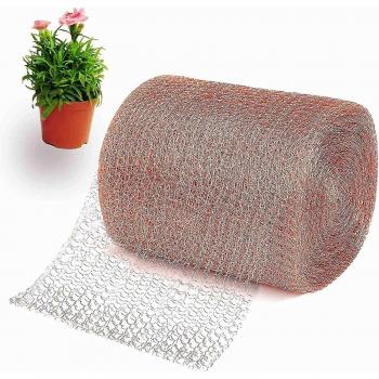 Protection en maille de cuivre pour jardin