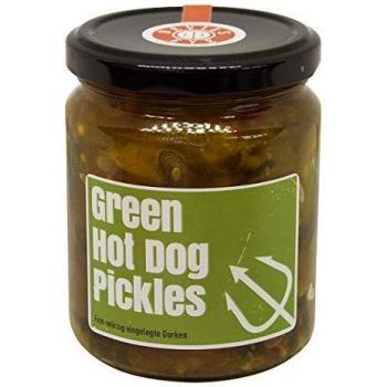 Grünes Teufelsaugen-Hotdog-Pickle 280 g