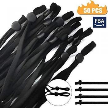 50Pcs Adjustable Elastic Rope for Sewing