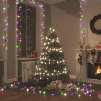 VidaXL 150 LED String Light Pastel Multicolor 15 m PVC