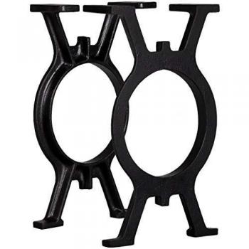 Tischbeine 2 Stk. O-Gestell Gusseisen