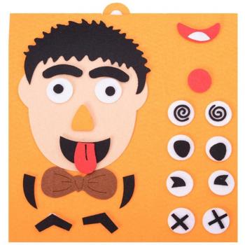 Handcraft Cloth Emotion Change Figures