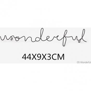 Kitchen and Living Room Decorative Letters