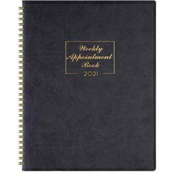 2021 Weekly & Daily Planner with 15‑Min Intervals