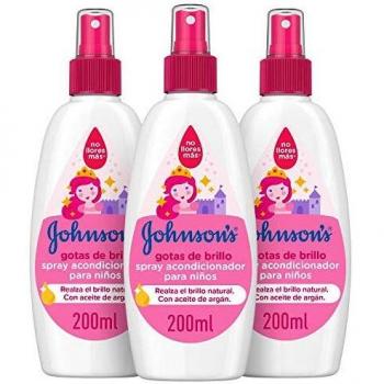 Johnson's Gotas De Brillo Acondicionador Para Niños Spray