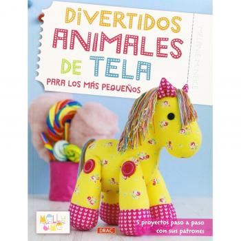 Divertidos animales de tela paral los más pequeños.