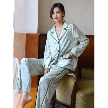 Women's 2-Piece Floral Silk Satin Pajama Set
