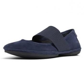 Ballerine CAMPER en cuir bleu