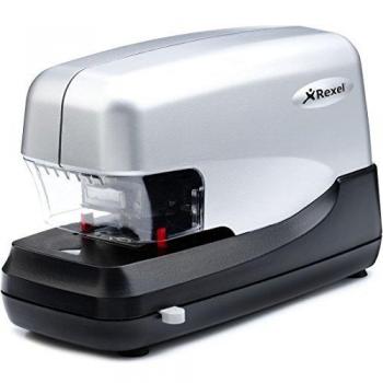 Rexel Flat Clinch Electric Stapler with Adaptor