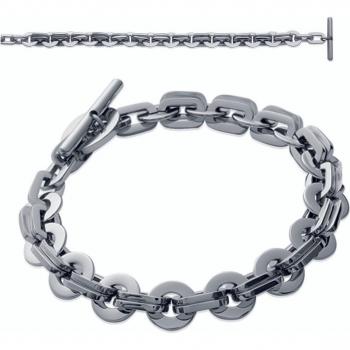 Bracciale Acciaio Chorégraphie Argento Lily J0084 19,5×1 cm