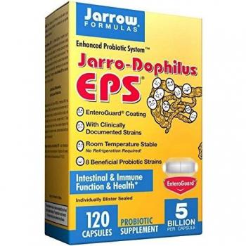 Jarrow Formulas Jarro-Dophilus EPS 5 Billion CFU 120 Vegetarian Capsules