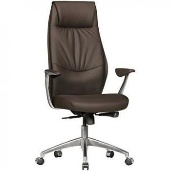 Oxford 1 Sedia Ufficio Amstyle Pelle Marrone