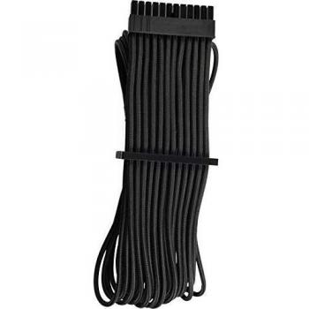 Corsair Premium Sleeved 24-Pin-ATX-Kabel Typ4 (Generation 4-Serie) Schwarz