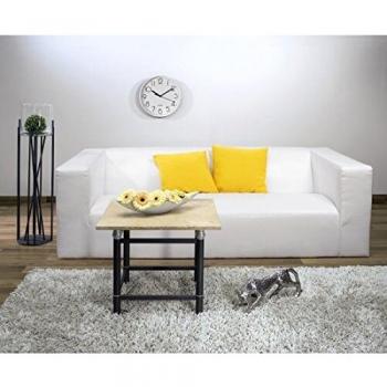 Hama PG‑220 leise Analoge Wanduhr – Weiß, großer Ziffernblock