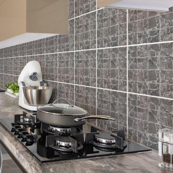 Vinilos de Baldaos de Cemento Terrazzo 10cm x 10cm
