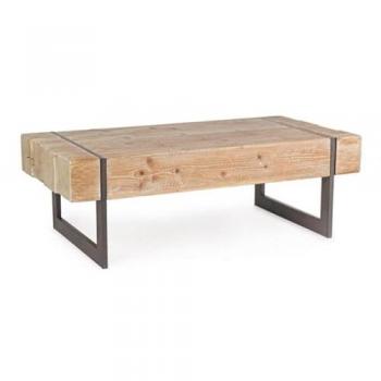Mesa Central Garrett Bizzotto con Tablero de Madera