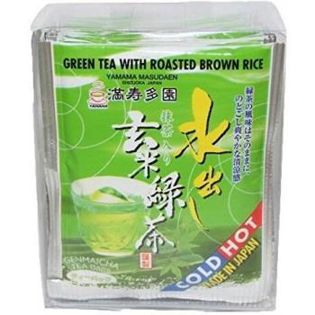 Genmaicha Te Verde Giapponese con Risso Soffiato e Filtri