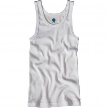 Sanetta Shirt ohne Ärmel FR 300000 für Jungen, Größe 104, Weiß
