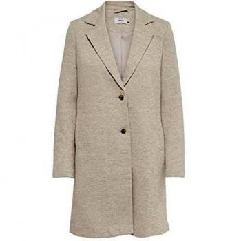 Only Onlcarrie Life Mel Coat Otw Noos Abrigo de Mezcla de Lana