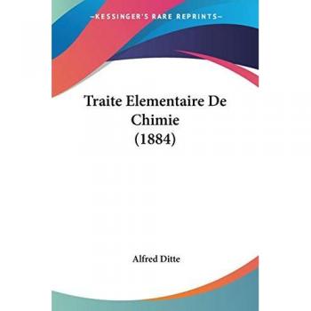 Traite Elementaire de Chimie (1884)