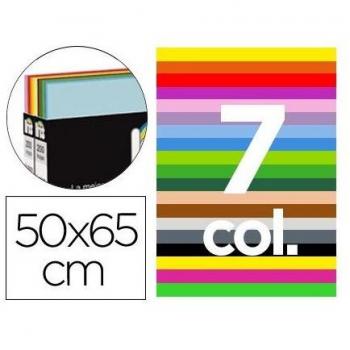 CANSON Expositor cartulina IRIS 200 Hojas 50X65 cm 15 colores surtidos 200004697, (1 u.)