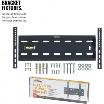 Universal TV Bracket for 15 to 42 Inch TVs (40kg Capacity)