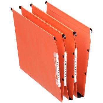Esselte 21630 Lateral File Kraft 220 gsm Square-Base, 50mm Capacity, W 330mm