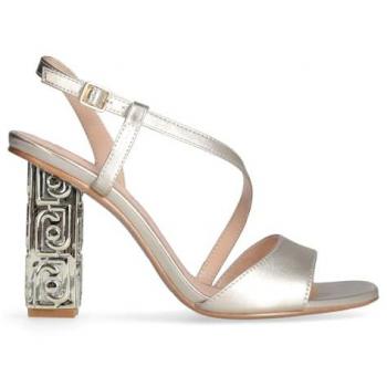Liujo Sandalo Serena in pelle sintetica laminata Grigio Taglia 39