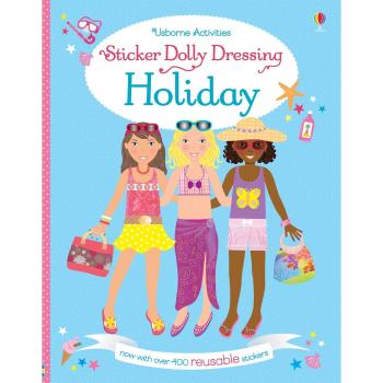 Sticker Dolly Dressing Holiday by Lucy Bowman