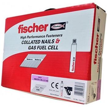 Fischer 90x3.1mm Smooth Galv Nail Pack