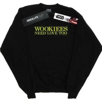 Star Wars Mädchen Hoodie Wookiees brauchen Liebe schwarz 12-13