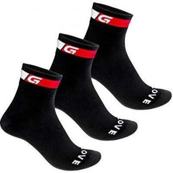 GripGrab Classic 3-Pack Black Socks