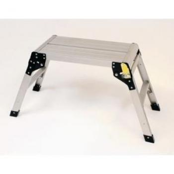 Folding Aluminium Work Platform 950mm Wide Heavy-Duty Portable Scaffold Step Stool