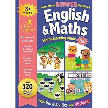 Leap Ahead Bumper Workbook: 3+ Years English & Maths