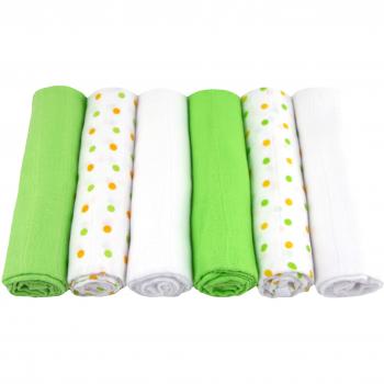 MuslinZ Baby Burp Cloths 6 Pack