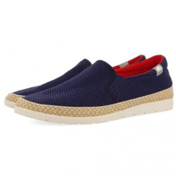 Mocasín Yacolt Gioseppo 71790 Navy Algodón Verde