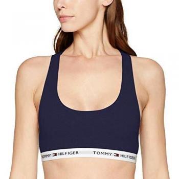 Tommy Hilfiger Reggiseno Sportivo Pull‑On Race Back Navy Blazer XS